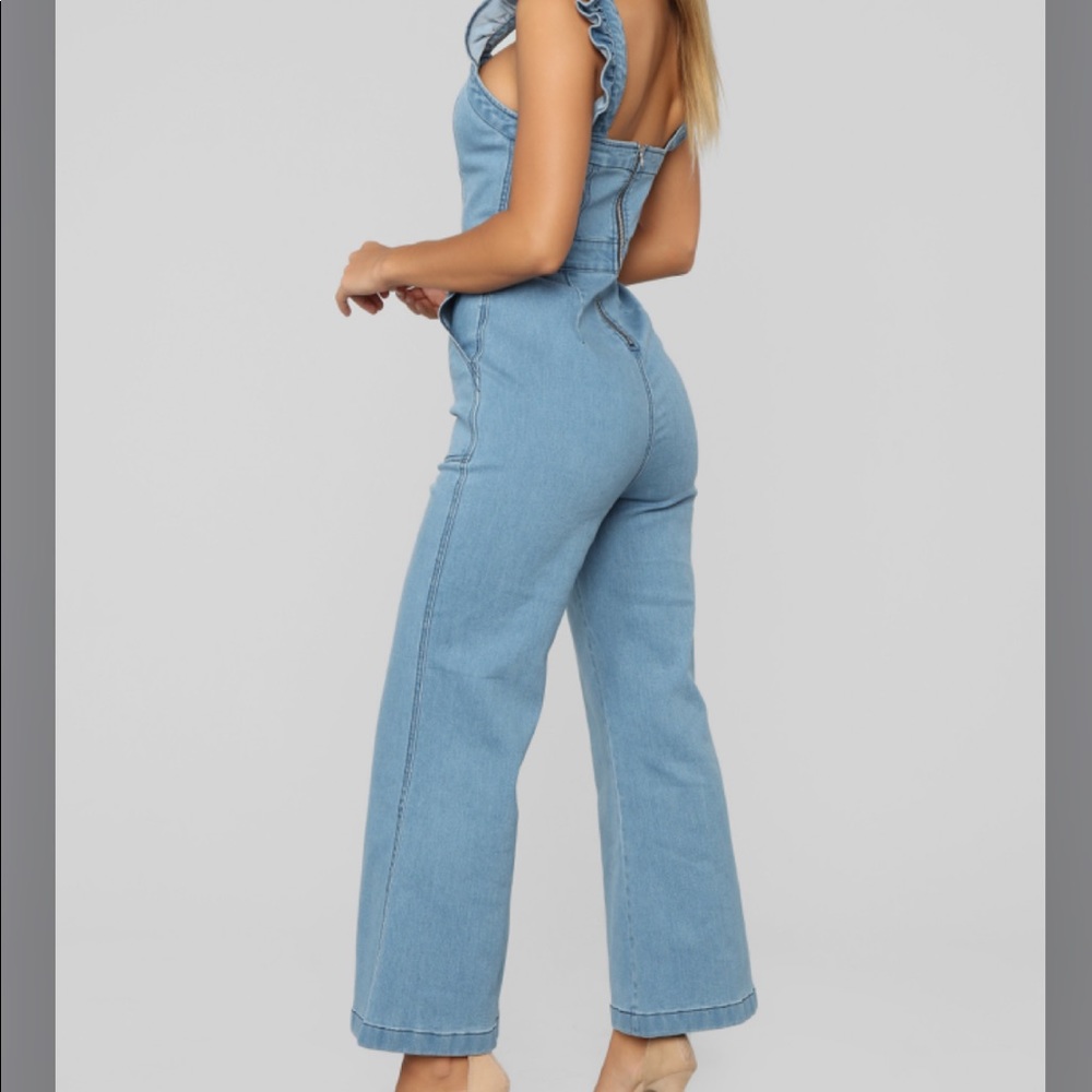 Daisy Denim Jumpsuit
